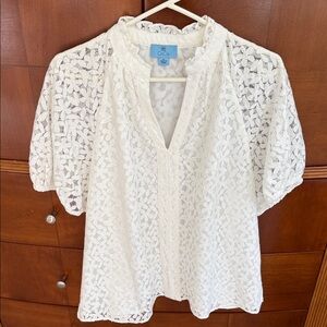 CeCeCream Lace Blouse XL